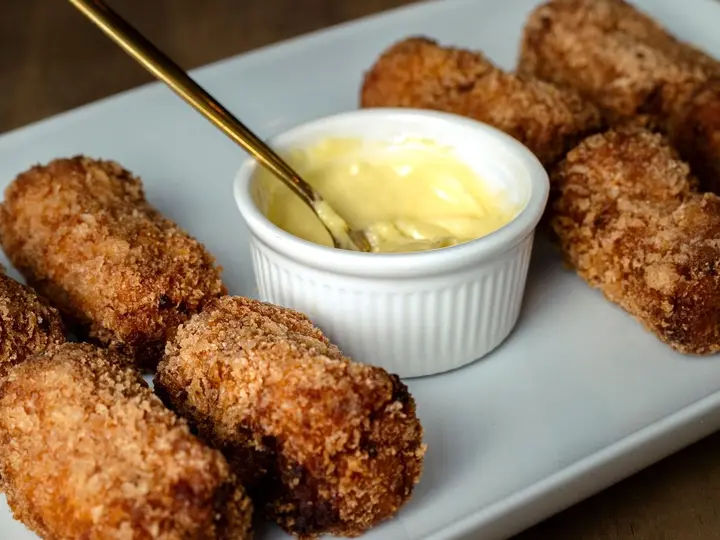Croquetas de Jamón Serrano & Alioli