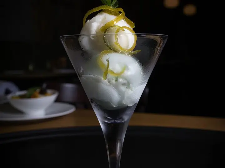 Sorbete de Limón & Albahaca